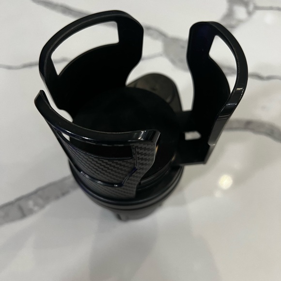 Universal Car Cup Holder Adjustable One Point Drink Phone Bottle Holders Black - Picture 5 of 9